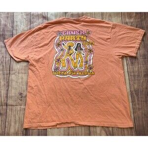 Theta Phi Alpha Sorority Crush Party 2023 T Shirt Size 2XL XXL Pink Groovy